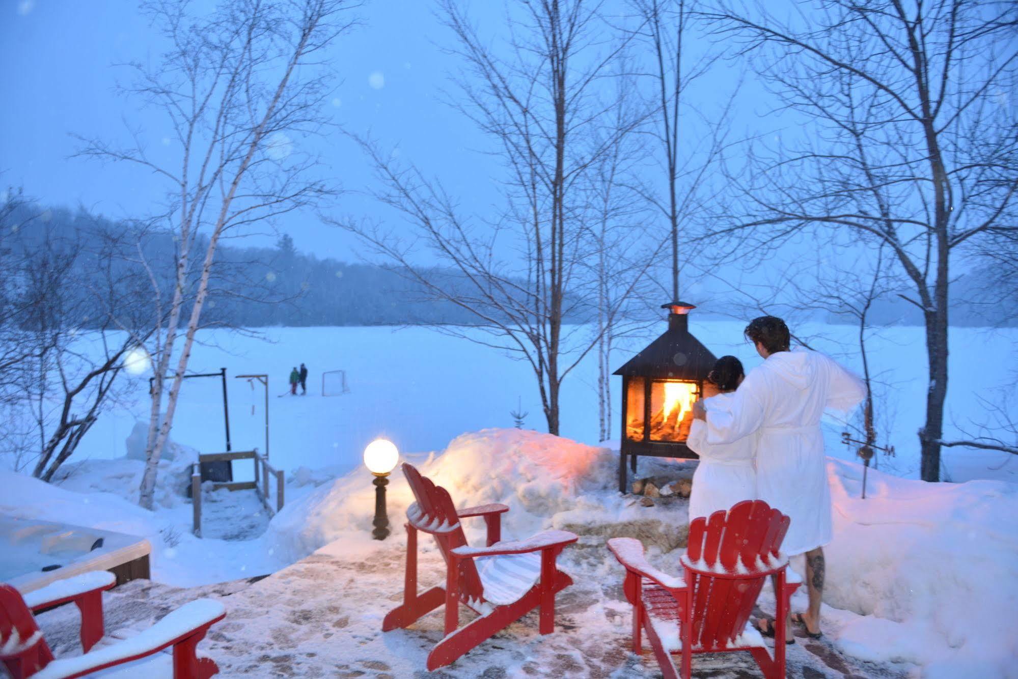 Auberge Du Lac Morency 성히폴라이트 외부 사진